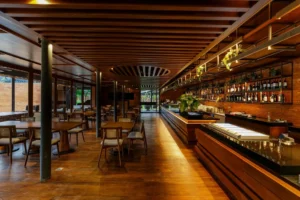 Pidari Lounge Interior by Hutan Plataran