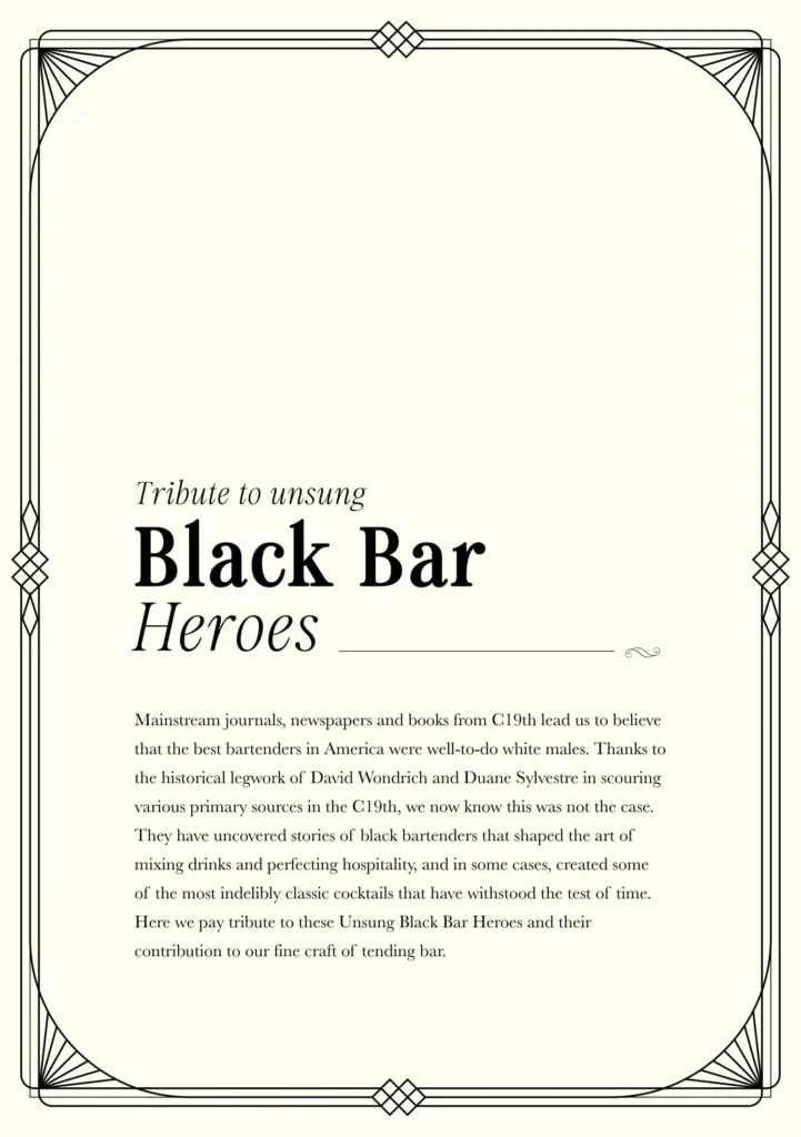 bar pantja jakarta menu