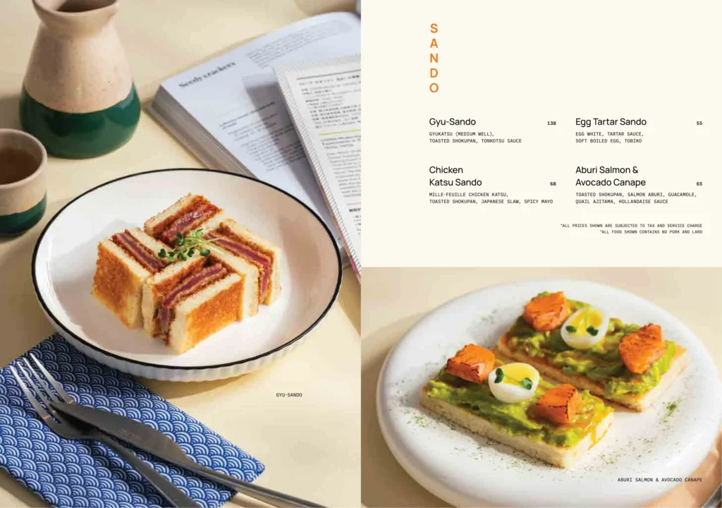 teru jakarta menu