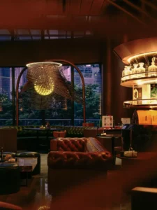 AM Lounge interior